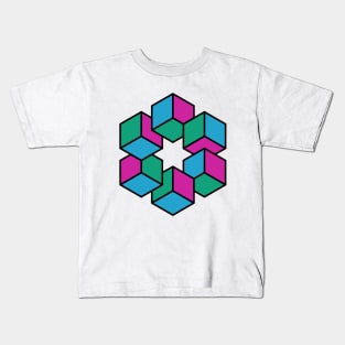 six cubes wrong Kids T-Shirt